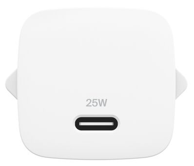Belkin BoostCharge - Netzteil - PPS Technology - 25 Watt - PD 3.1/PPS, Fast Charge (24 pin USB-C), Ansicht 3
