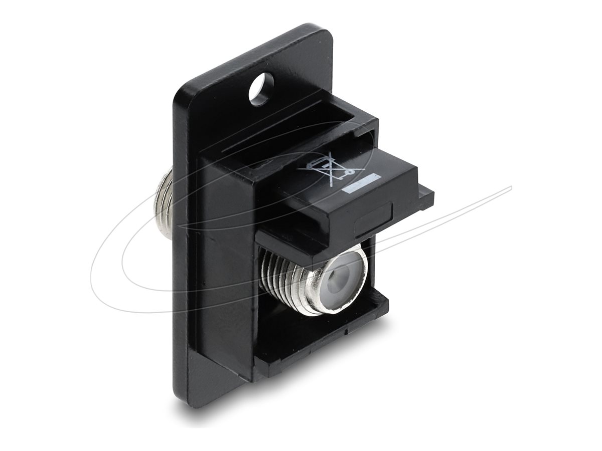 Delock Koaxialkoppler - F-Stecker weiblich