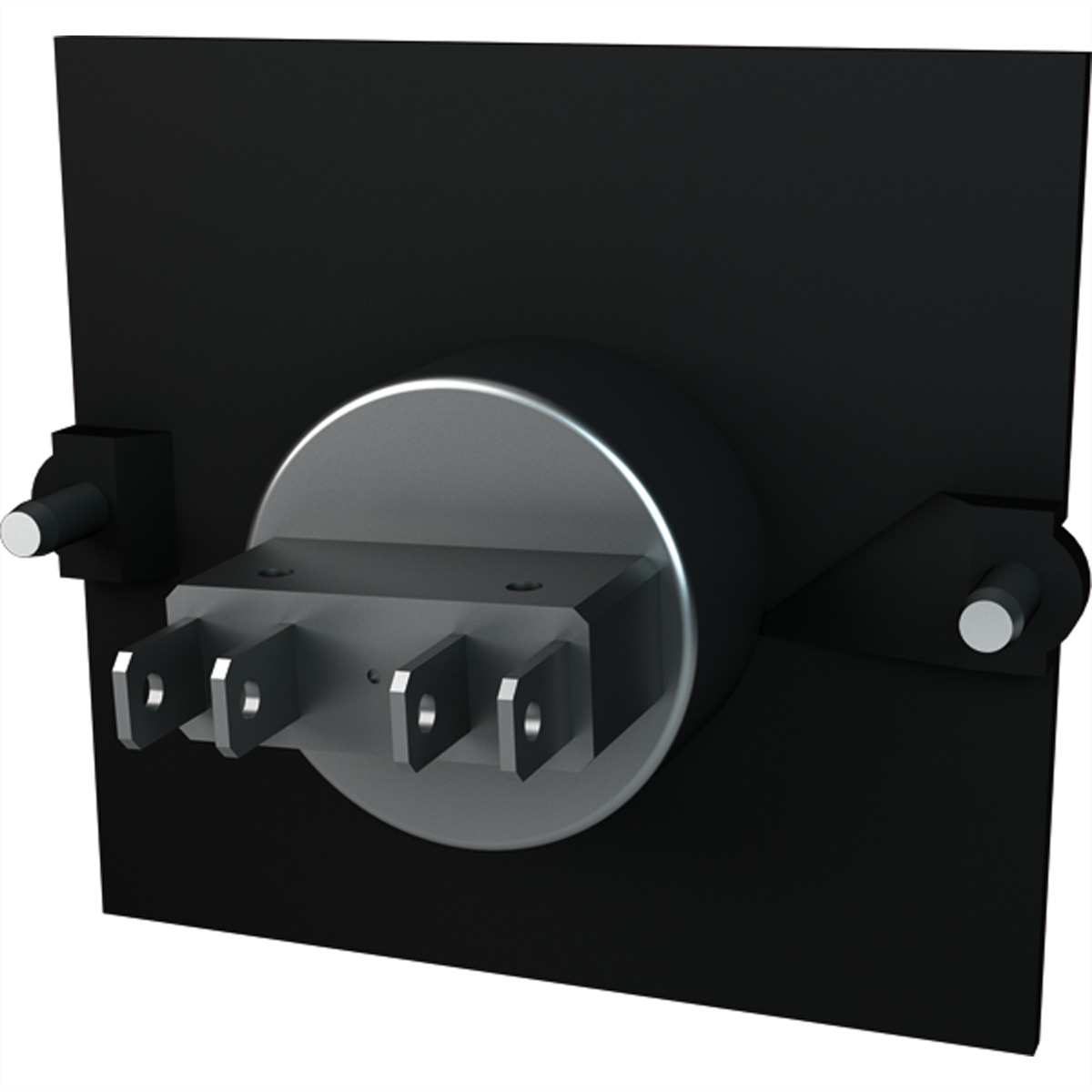 Bachmann Custom module - Knopfschalter - Schwarz, Ansicht 2