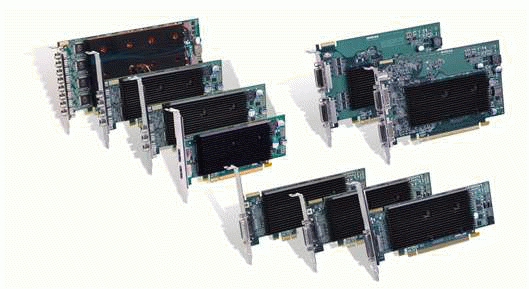 Matrox M9148 - Grafikkarten - M9148 - 1 GB - PCIe x16 Low-Profile, Ansicht 4
