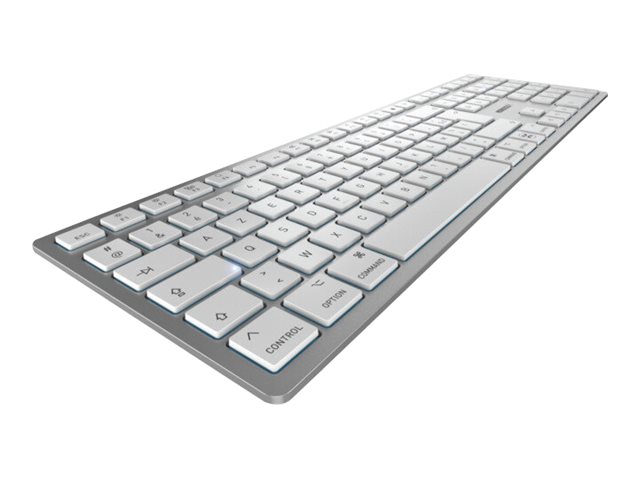 Cherry KW 9100 SLIM - Tastatur - kabellos - 2.4 GHz Bluetooth 4.0