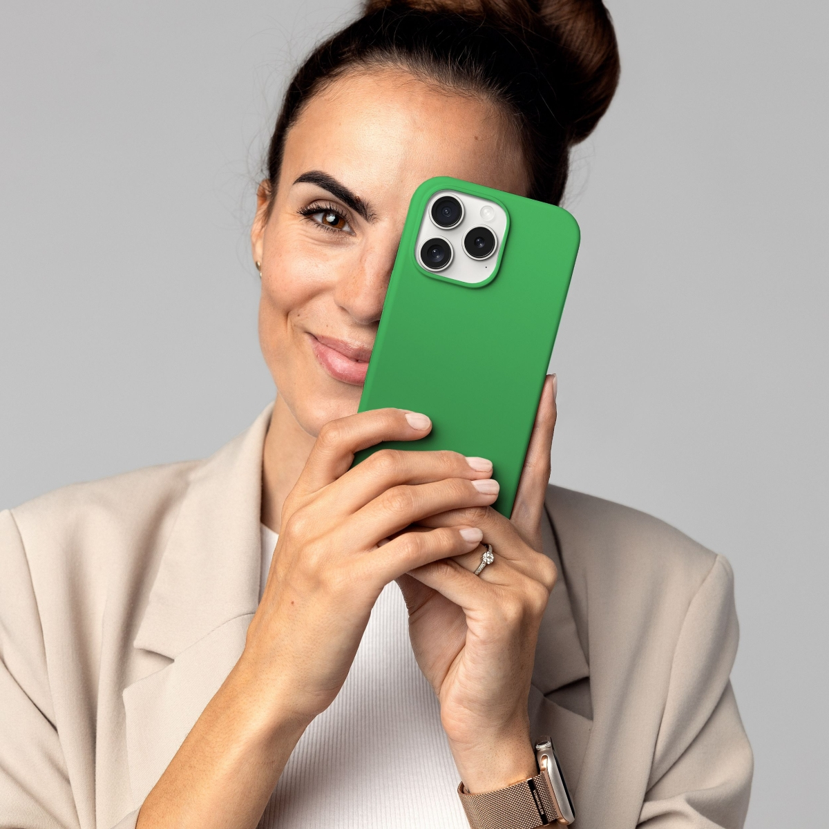 Vonmählen Soft Silicone Case iPhone 16 Pro Max Green Haven, Ansicht 3