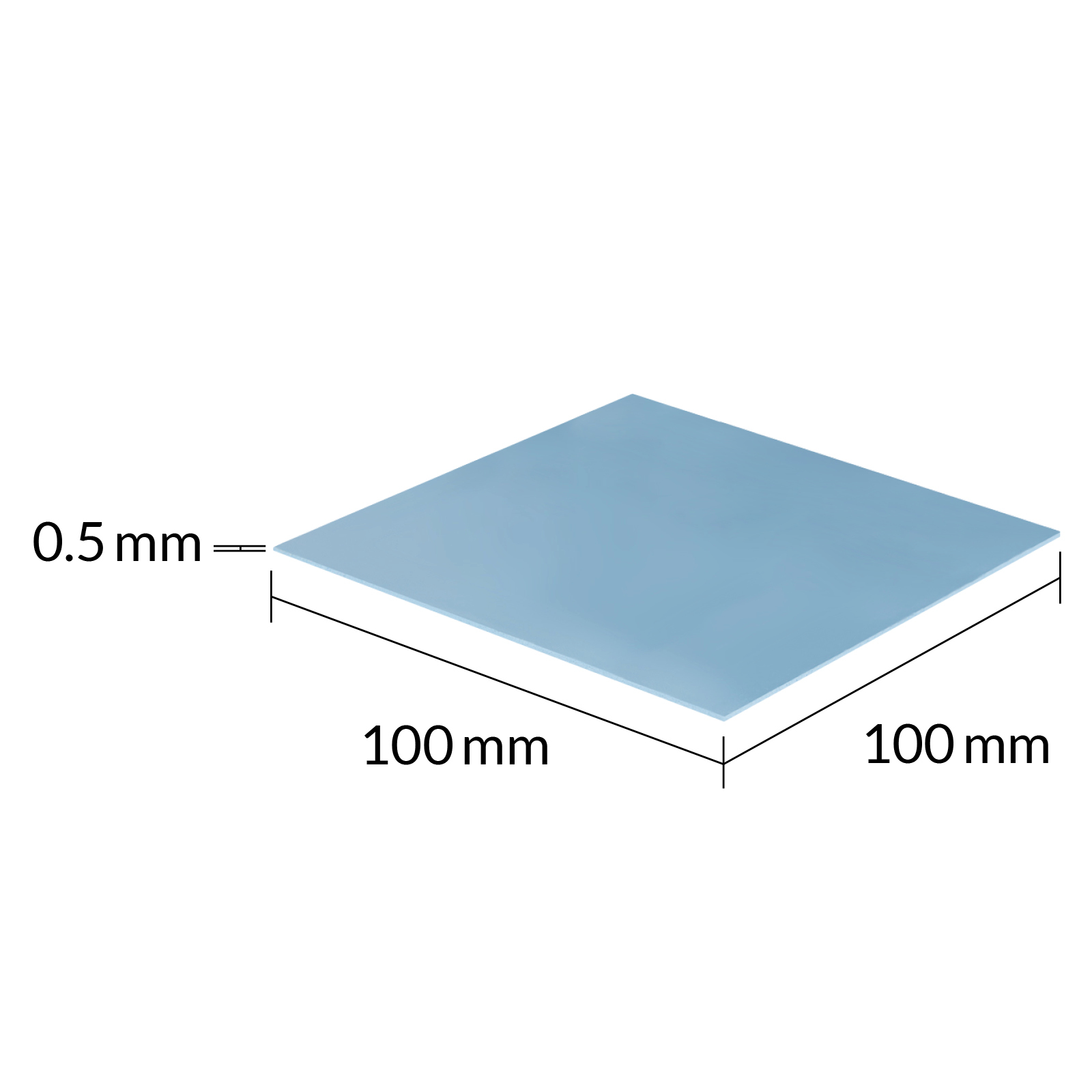 Arctic TP-3 - Thermo-Pad - Blau, Ansicht 2