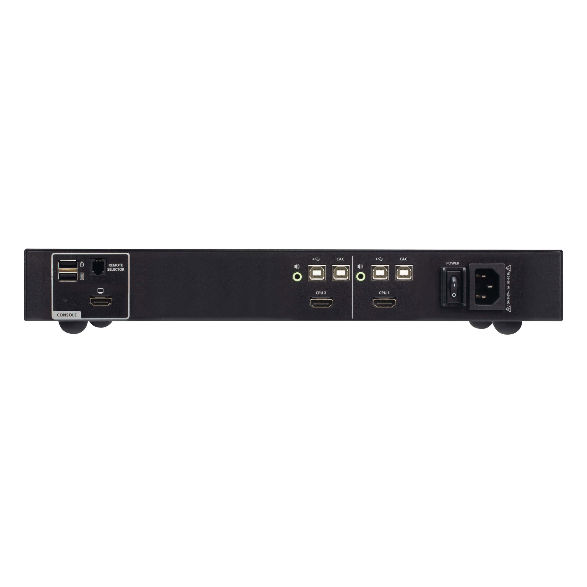 ATEN USB - 4K HDMI Secure KVM Switch with C - KVM-Umschalter - 2-Port