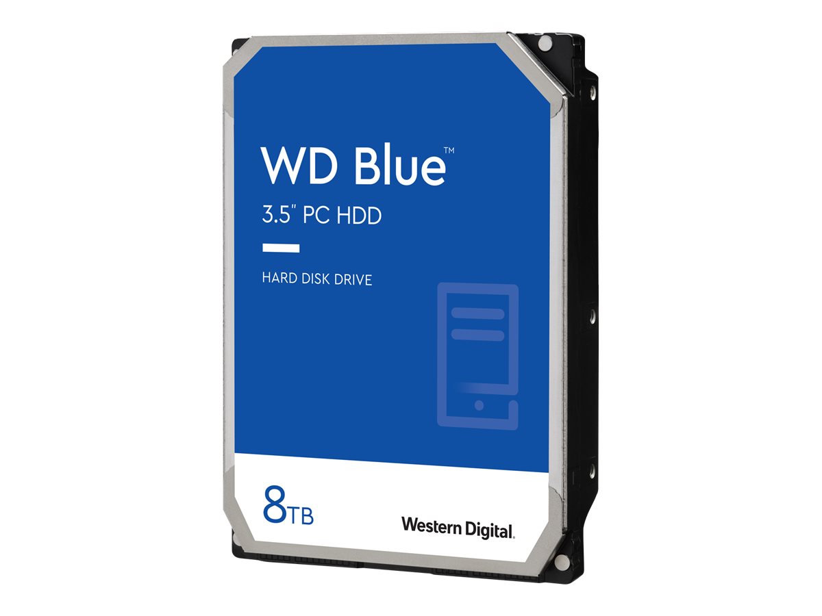 WD Blue 8TB SATA 6Gb/s HDD Desktop (WD80EAZZ)