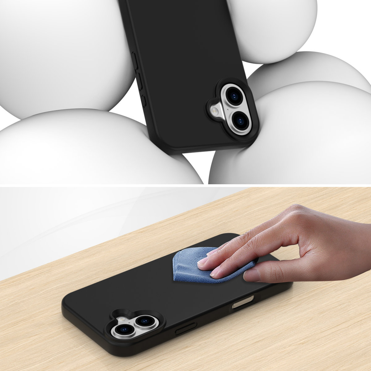 4smarts Silikon Case Cupertino für Apple iPhone 16, Ansicht 3