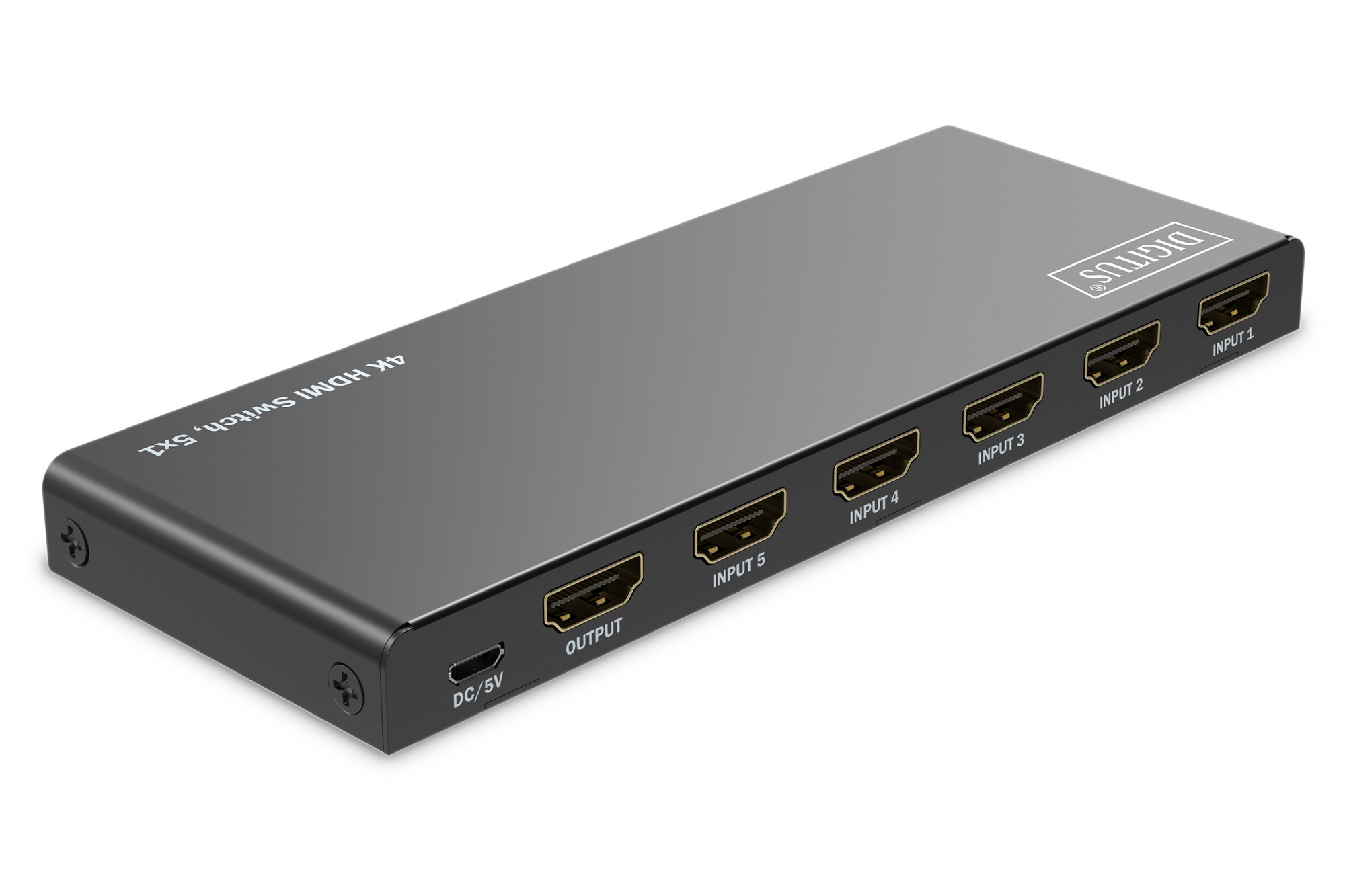 DIGITUS 4K HDMI Switch, 5x1, Ansicht 2