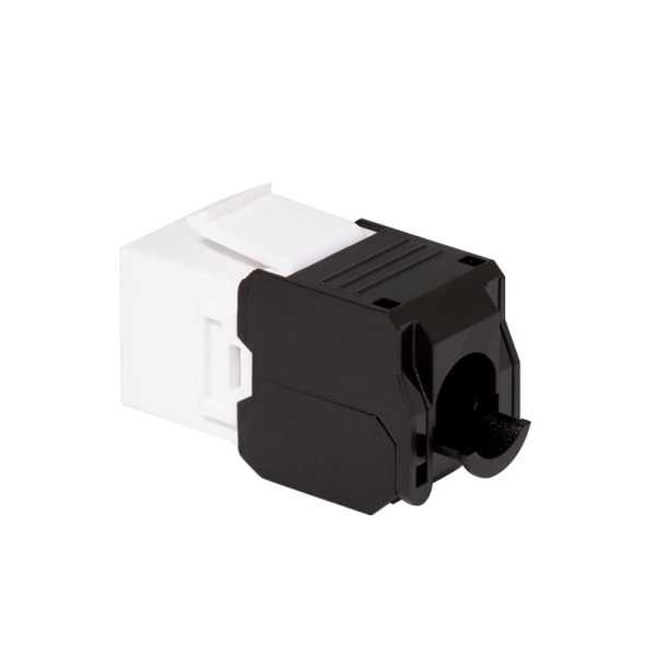 LogiLink NK4066 - Flach - Schwarz - Weiß - RJ-45 - RJ-45 - Weiblich - Weiblich, Ansicht 2