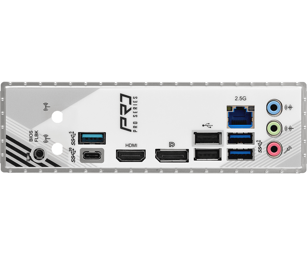 ASRock B860M Pro RS - Motherboard - micro ATX - LGA1851-Sockel - B860 Chipsatz - Onboard-Grafik (CPU erforderlich), Ansicht 4