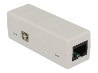 Delock Network Isolator 6 kV RJ45 with PoE