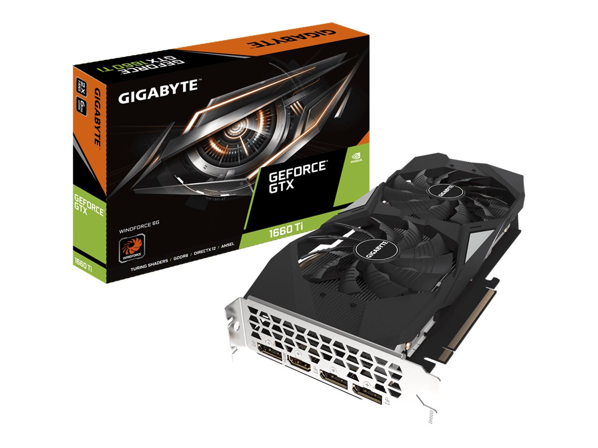 Gigabyte GeForce GTX 1660 Ti WINDFORCE 6G - Grafikkarten