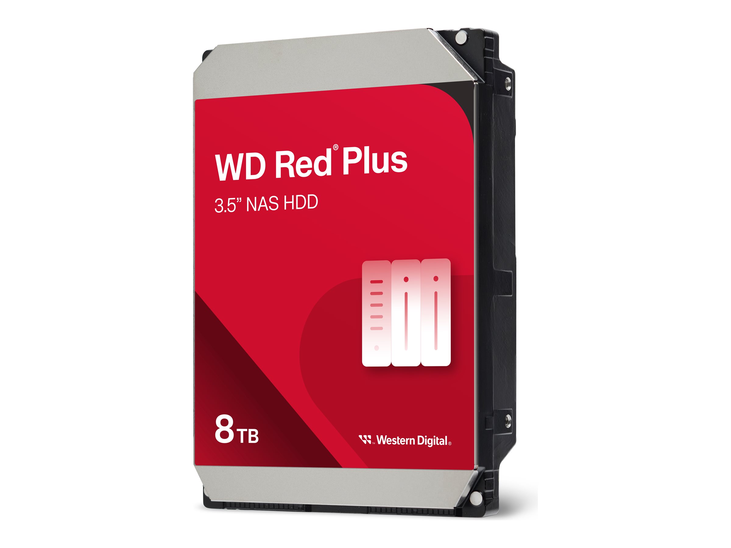 WD Red Plus WD80EFPX - Festplatte - 8 TB - intern - 3.5" (8.9 cm)