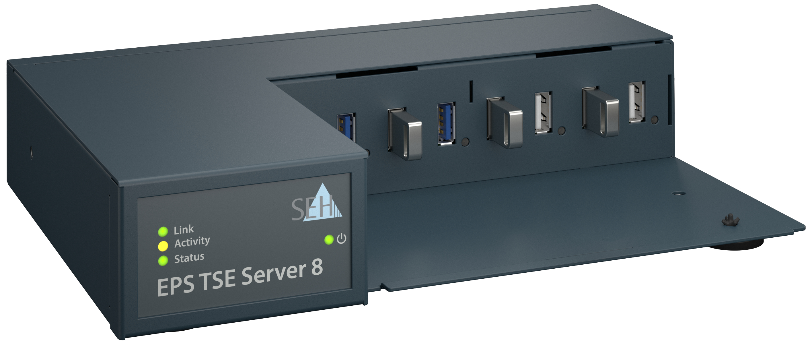 Epson Fiscal Server for Germany (EPS TSE Server 8) - Deutschland - USB Typ-A - 222 mm - 280 mm - 62 mm - 1,58 kg, Ansicht 3