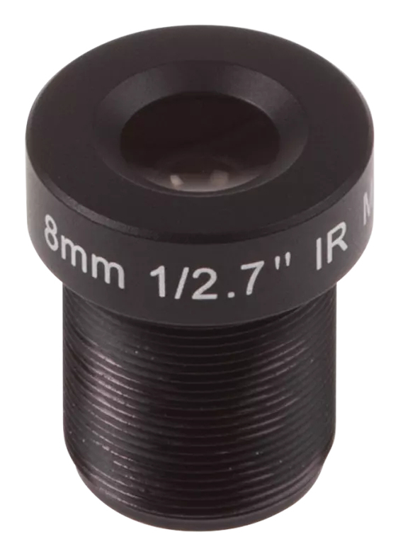 Axis CCTV-Objektiv - M12-Anschluss - 8 mm - f/1.8 (Packung mit 10), Ansicht 2