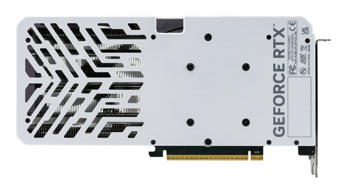 Palit GeForce RTX 5060 White OC 5060 GDDR7 - Grafikkarte - PCI-Express, Ansicht 2