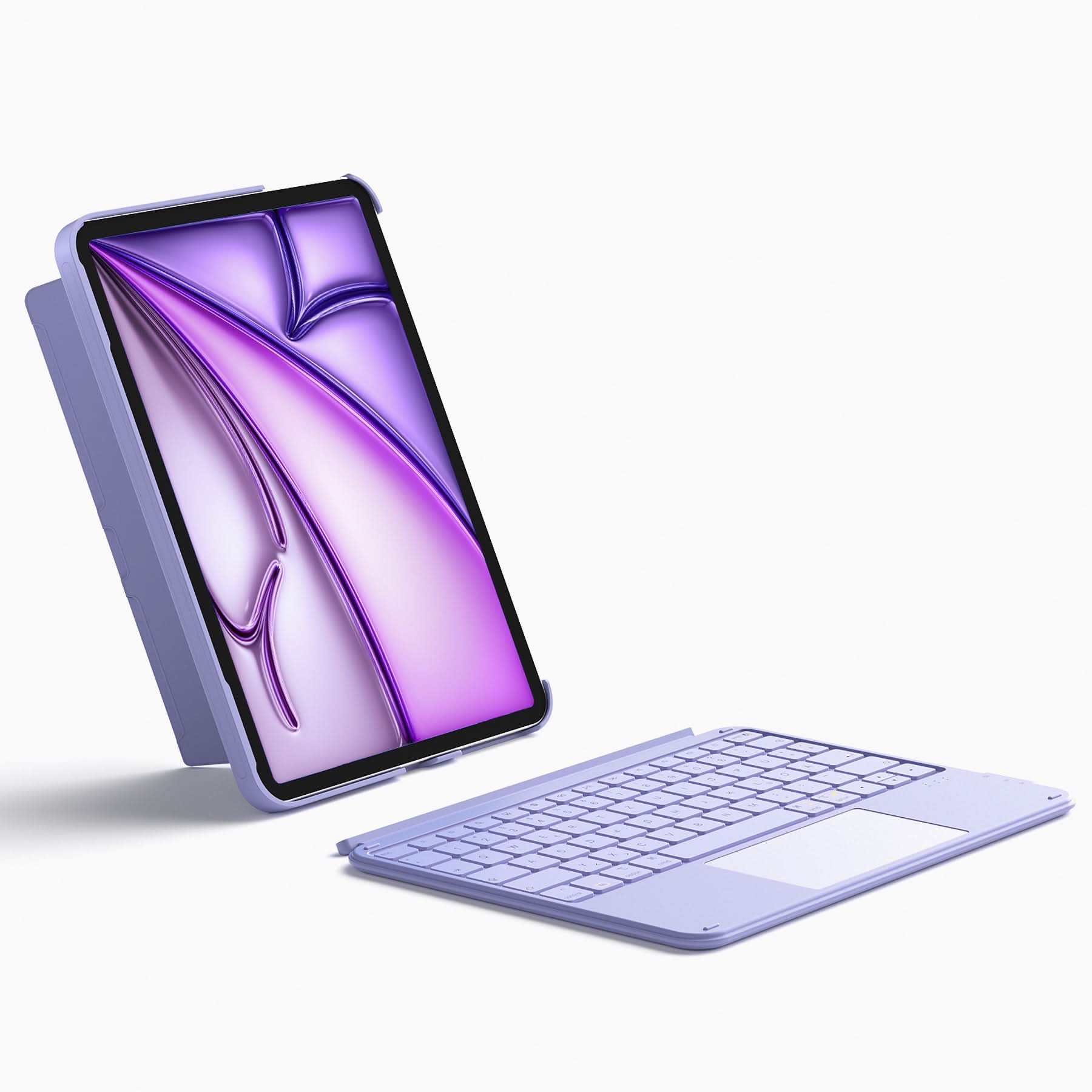 Inateck Keyboard iPad 11 purple 10th Generation Compatible - Tastatur - TL: Deutsch, QWERTZ, Ansicht 2