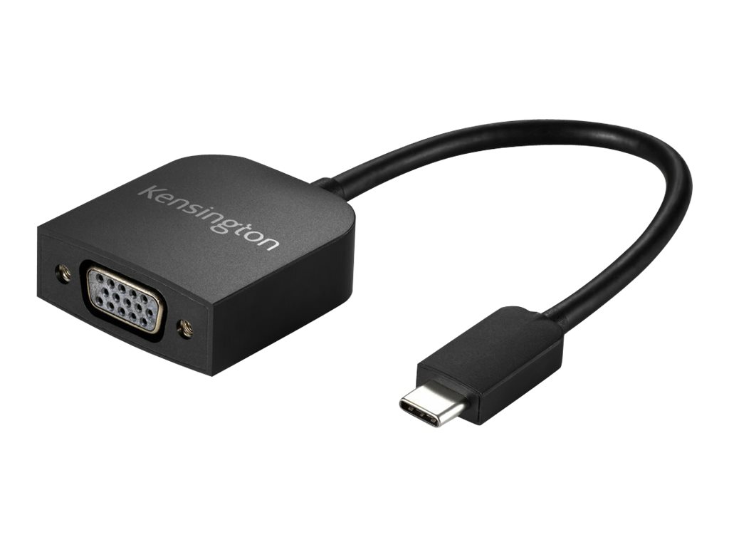 Kensington CV2000V USB-C HD VGA Adapter - Videoadapter - USB-C männlich zu HD-15 (VGA)