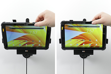 Brodit Aktiv Halterung für eine feste Installation - Zebra ET45 10, Ansicht 4