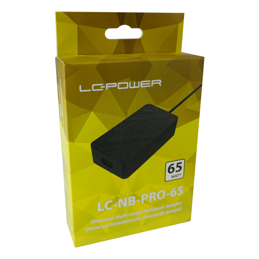 LC-Power LC-NB-PRO-65 - Netzteil - Wechselstrom 110-240 V, Ansicht 4