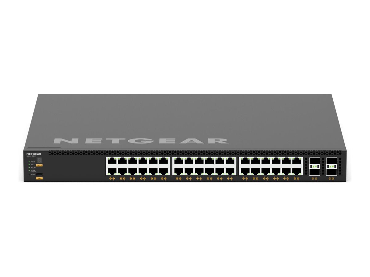 Netgear AV Line M4350-36X4V - Switch - L3 - managed - 36 x 10010002.5G5G10GBase-T (PoE++)