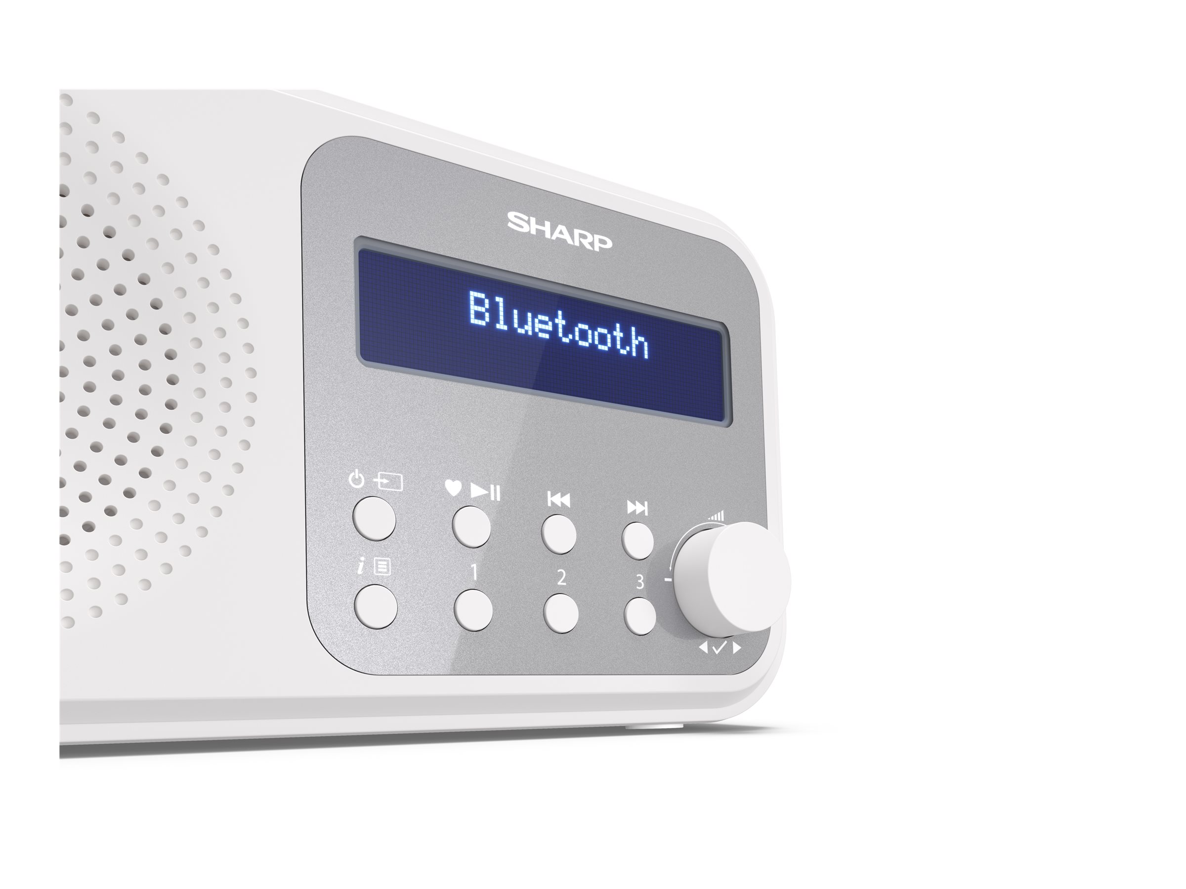 Sharp Tokyo DR-P420 - Tragbares DAB-Radio - Schneeweiß, Ansicht 4
