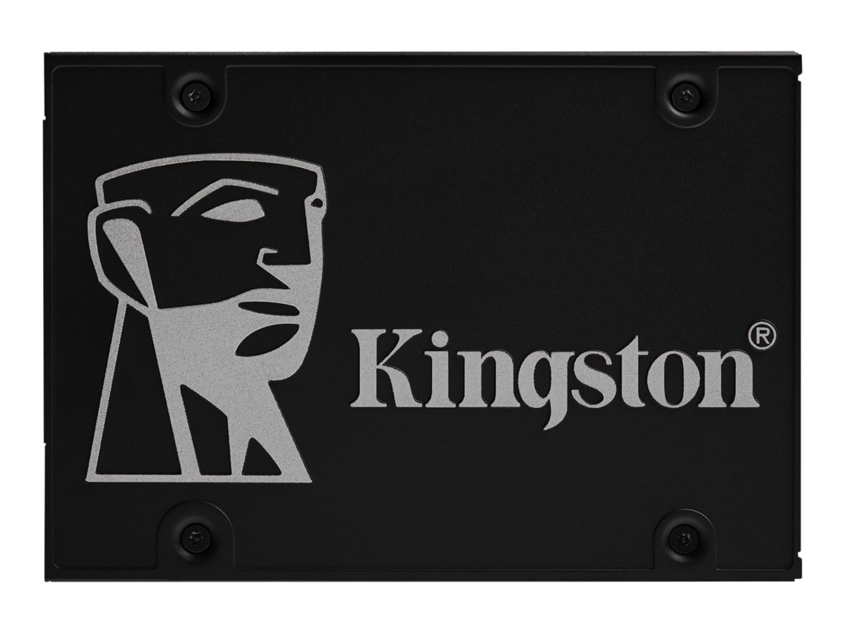 Kingston KC600 - SSD - verschlüsselt - 256 GB - intern - 2.5" (6.4 cm)