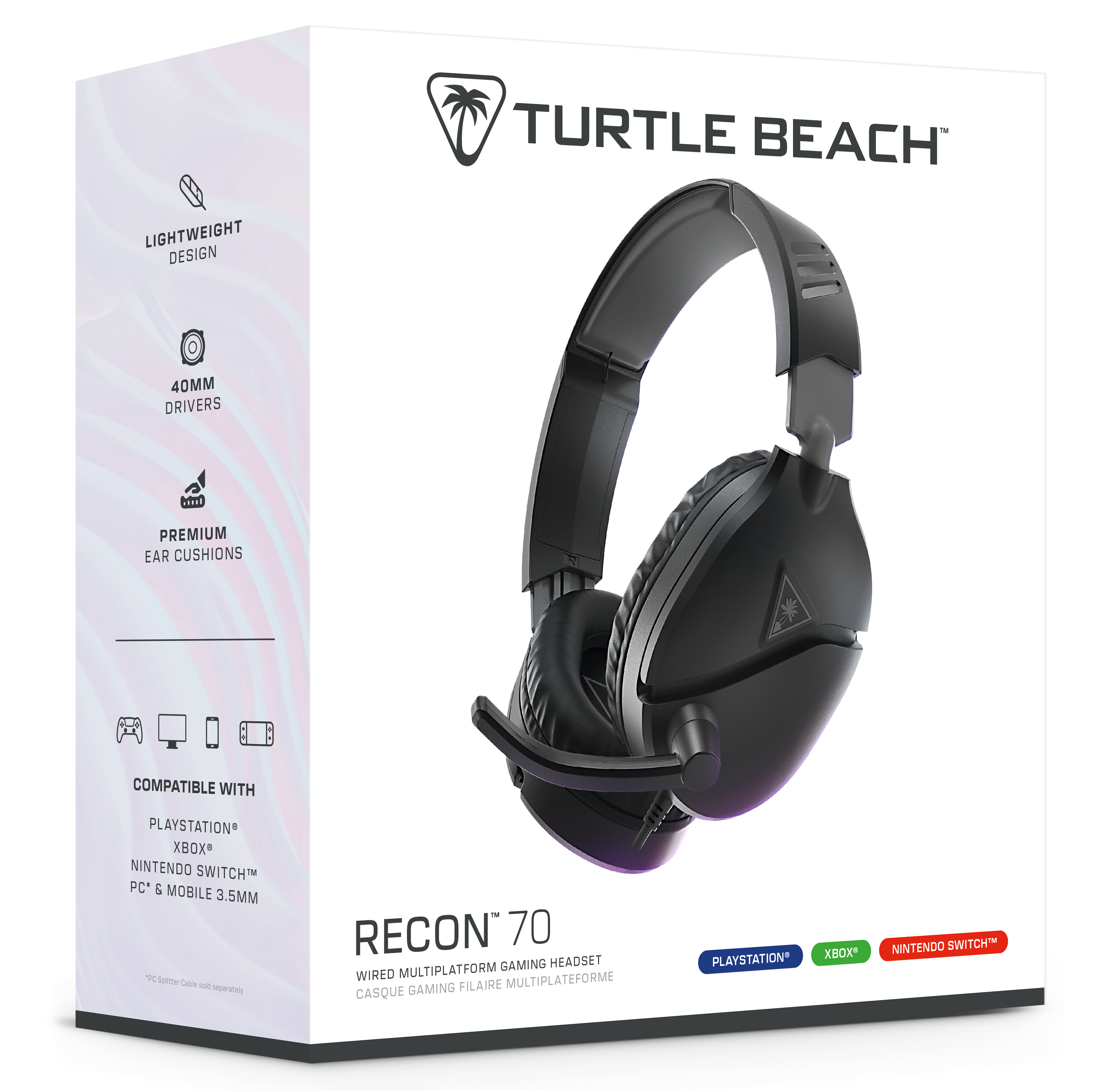 Turtle Beach Recon 70 - Headset - ohrumschließend - schwarz, Ansicht 2