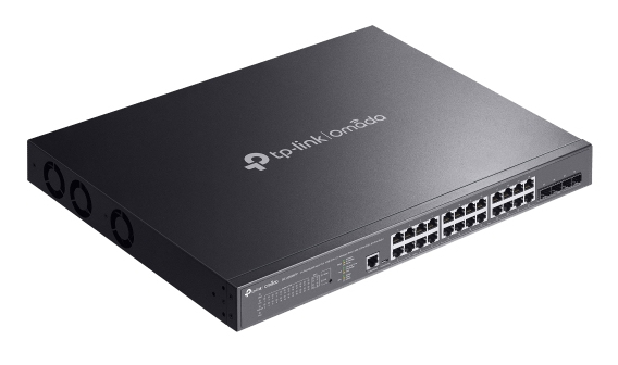 TP-LINK Omada SG3428XMPP V1.8 - Switch - L2+ - managed - 16 x 10/100/1000 (PoE+), Ansicht 3