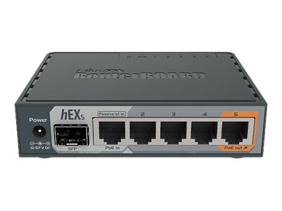 MikroTik RouterBOARD hEX S - Router - 4-Port-Switch, Ansicht 2