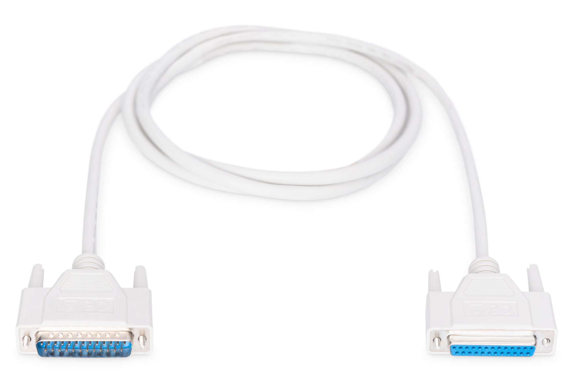 DIGITUS Datatransfer Verlängerungskabel, D-Sub25/St - D-Sub25/Bu, Ansicht 3