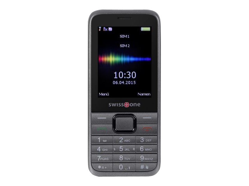 Doro swisstone SC 560 Dual-SIM grau 1.3MP GSM Mobiltelefon - Mobiltelefon - 100 mAh