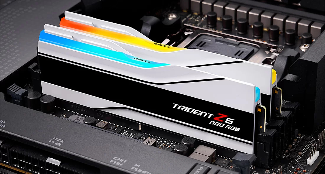 G.Skill Trident Z5 Neo RGB - DDR5 - Kit - 48 GB: 2 x 24 GB - Weiß, Ansicht 4