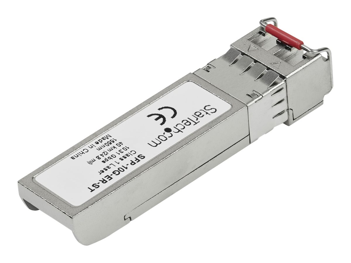 StarTech.com Cisco SFP-10G-ER kompatibel SFP+ - 10 Gigabit Fiber 10GBase-ER SFP+ Transceiver Modul - SM LC - 40km - 1550nm - SFP+-Transceiver-Modul (gleichwertig mit: Cisco SFP-10G-ER)