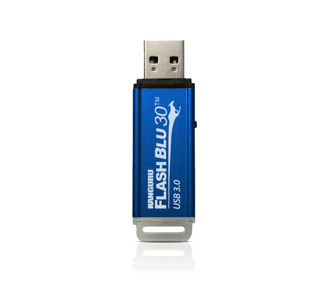Kanguru Solutions Kanguru FlashBlu30 USB 3.0 with Write Protect Switch - 64 GB, Ansicht 3
