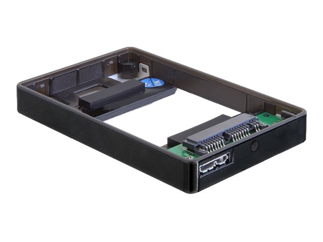 Delock 1.8 External Enclosure micro SATA HDD / SSD > USB 3.0 - Speichergehäuse - 1.8" (4.6 cm) - SATA 1.5Gb/s - USB 3.0