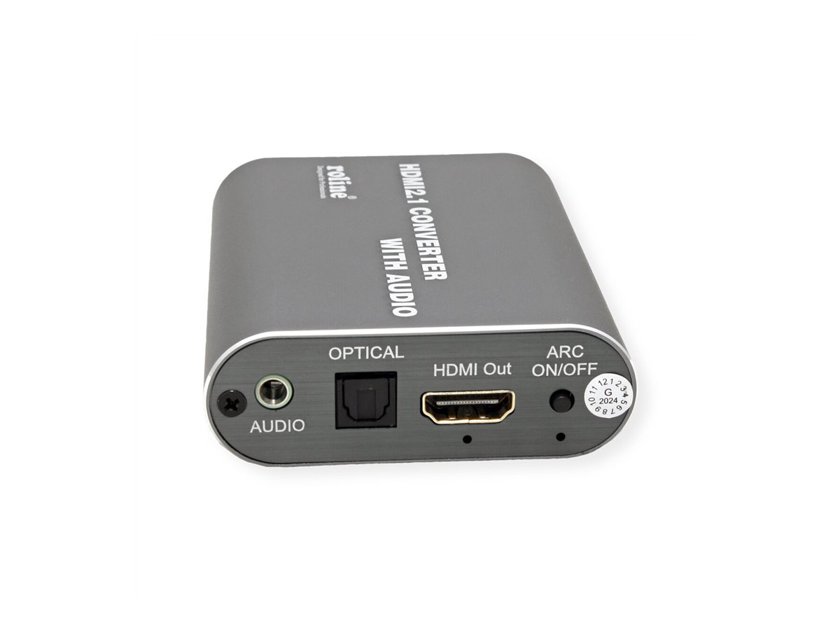 ROLINE HDMI 8K Audio Extraktor LPCM7.1, Ansicht 3
