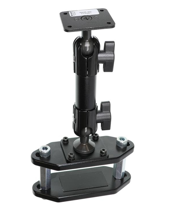 Brodit Pedestal mount - Sockelmontage - Schwarz, Ansicht 2