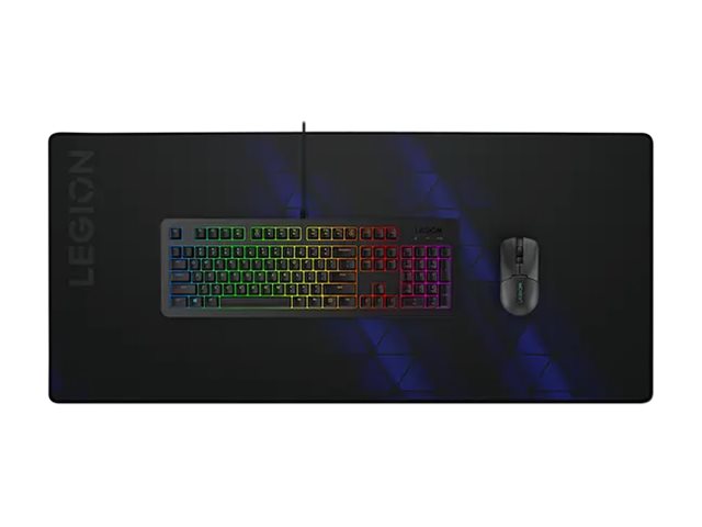 Lenovo GXH1C97869 - Schwarz - Blau - Abbildung - Mikrofaser - Gaming-Mauspad, Ansicht 3