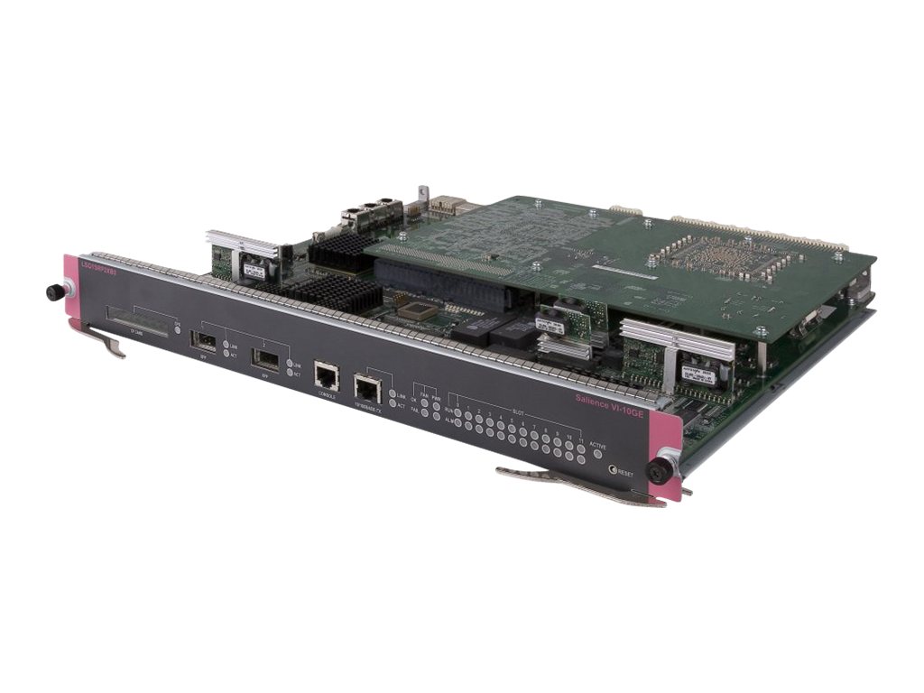 HPE FLEXNETWORK 7500 384GBPS FABRIC MODULE WITH 2 XFP PORTS (JD193B) - REFURB