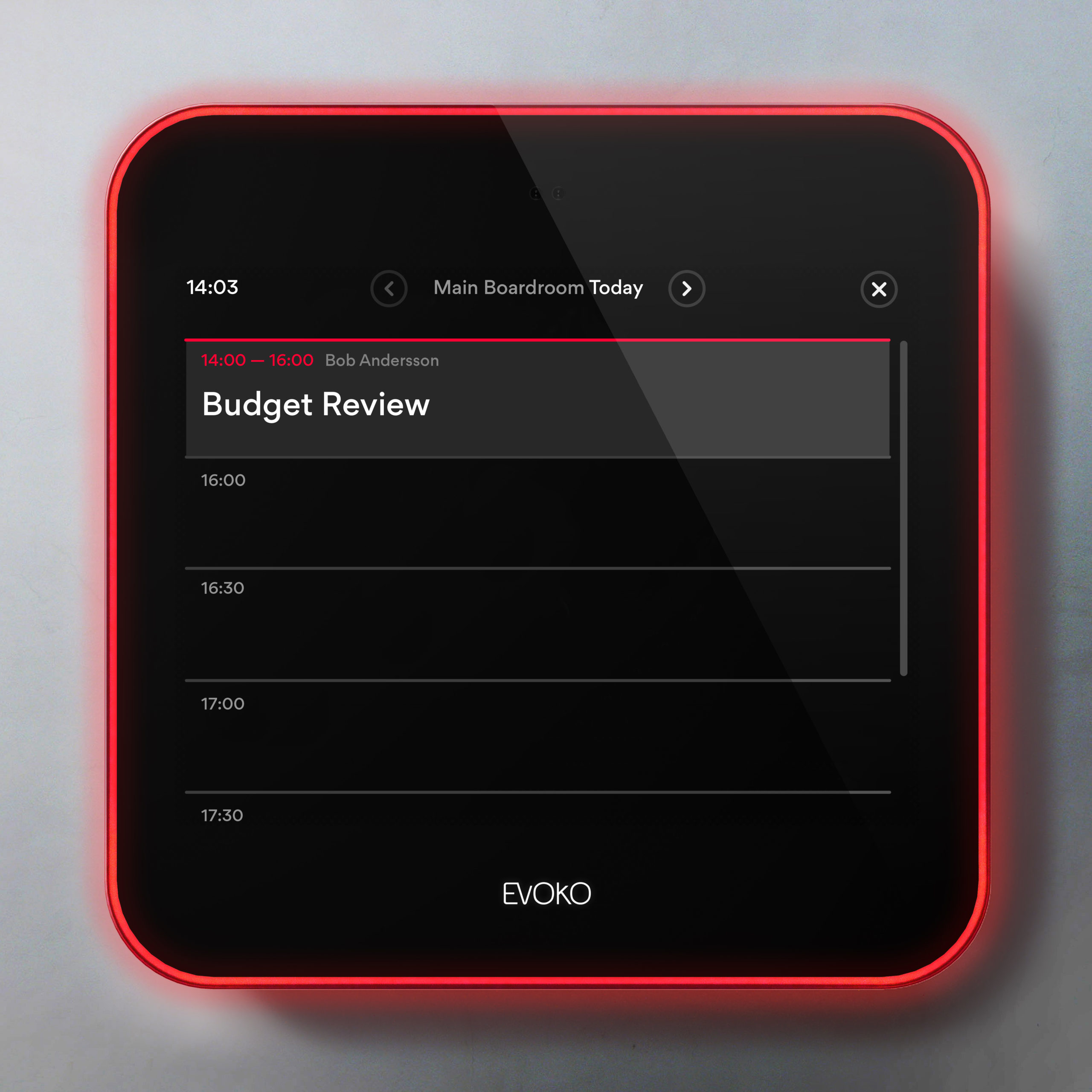 Evoko Liso - Raummanager - kabellos, kabelgebunden, Ansicht 4