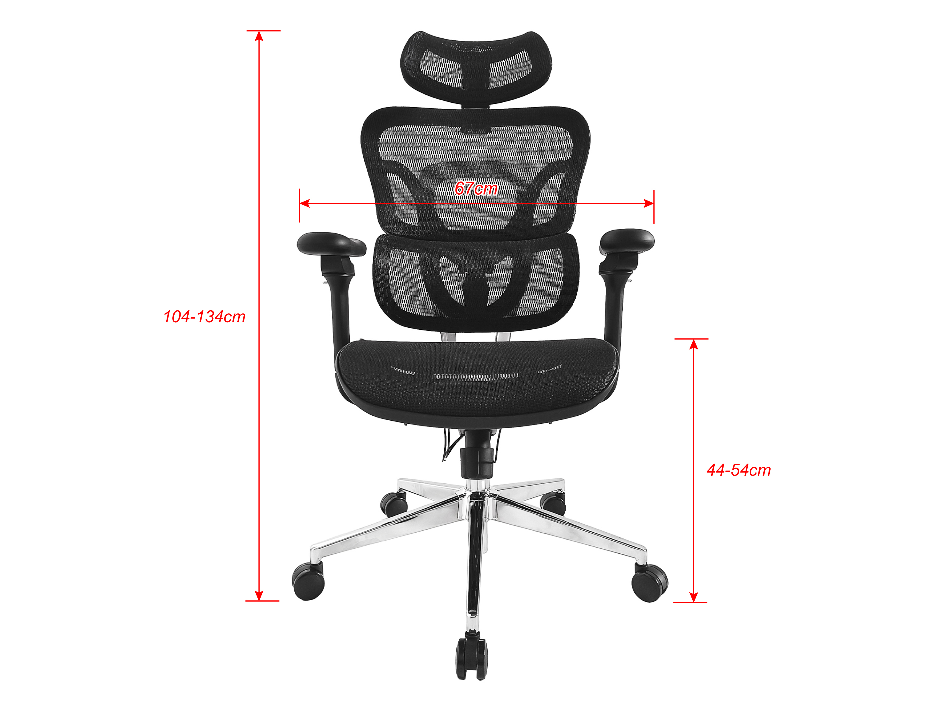 Equip Stuhl - ergonomisch - Armlehnen - T-förmig, Ansicht 2