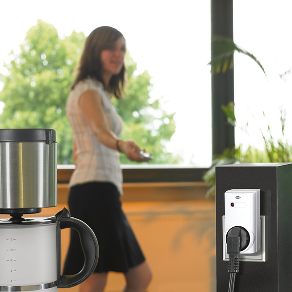 Brennenstuhl 1507150 - Kabellos - RF Wireless - 433,92 MHz - Drinnen - Weiß - IP20, Ansicht 2