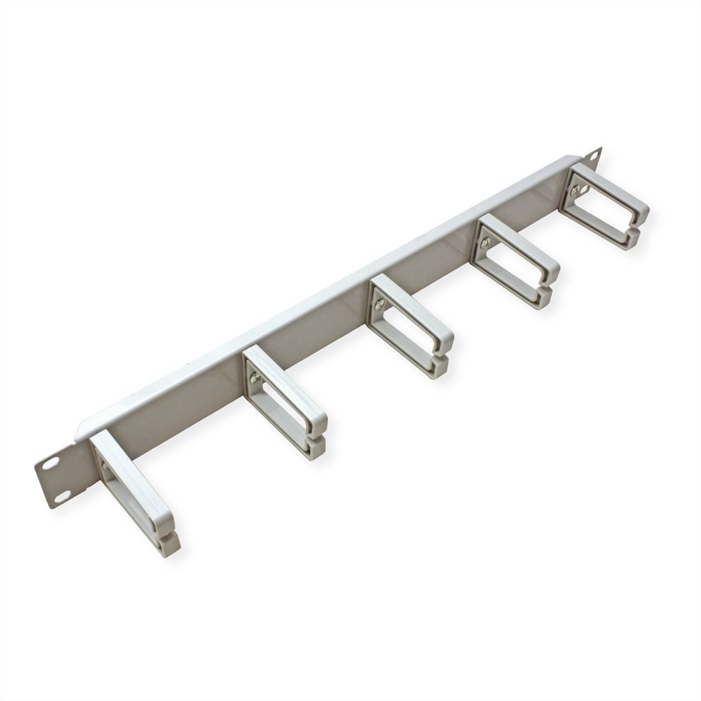VALUE Kabelmanagement - Hellgrau, RAL 7035 - 1U - 48.3 cm (19), Ansicht 3