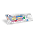 Logickeyboard LKB-MCOM4-CWMU-DE - Volle Größe (100%) - Kabelgebunden - USB - Mechanischer Switch - QWERTZ - Mehrfarbig