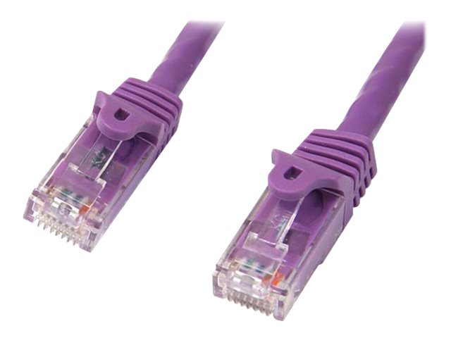 StarTech.com 7m Cat5e Ethernet Netzwerkkabel Snagless mit RJ45 - Cat 5e UTP Kabel - Lila - Patch-Kabel - RJ-45 (M) zu RJ-45 (M) - 7 m