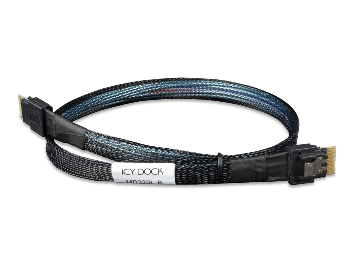 Icy Dock MB323L-B - Internes SAS-Kabel - 4i Slim SAS (M)