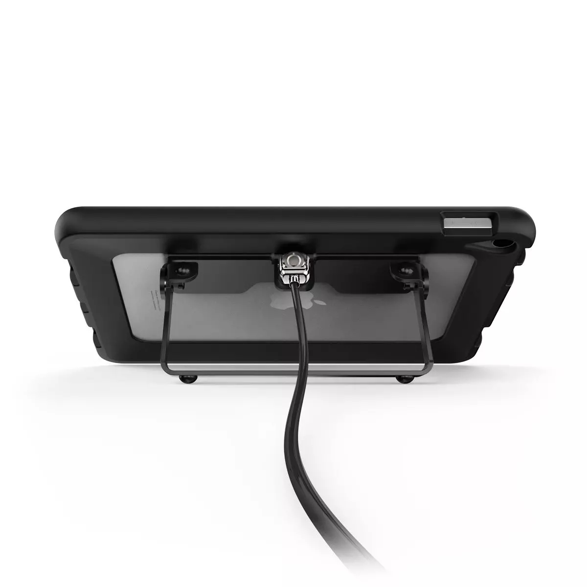 Compulocks iPad 10.2 Secured Kickstand - Stoßstange für Tablet - Ständer - Gummi, Metall - Schwarz, Ansicht 4