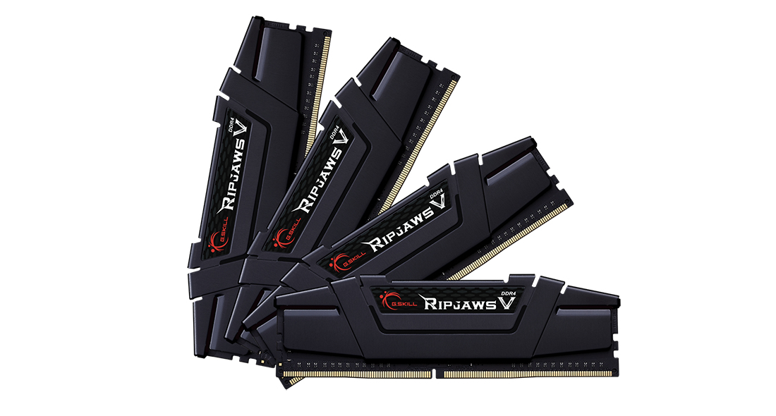 G.Skill Ripjaws V F4-4000C18Q-128GVK - 128 GB - 4 x 32 GB - DDR4 - 4000 MHz