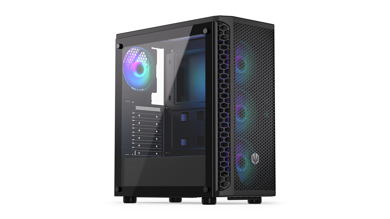 ENDORFY Signum 300 ARGB - Mid tower - ATX - Seitenteil mit Fenster (gehärtetes Glas), Ansicht 4