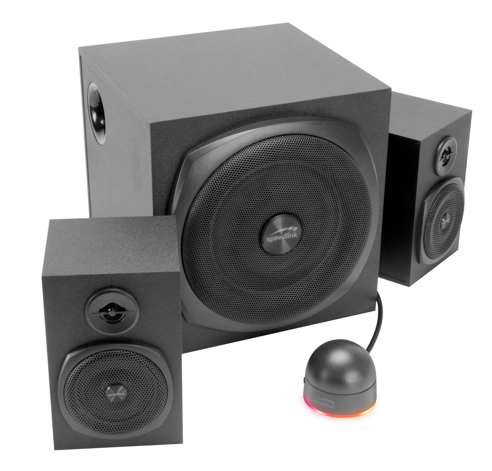SPEEDLINK Lautsprecher Gravity LT Subwoofer System sw retail - Subwoofer - 2.1, Ansicht 2